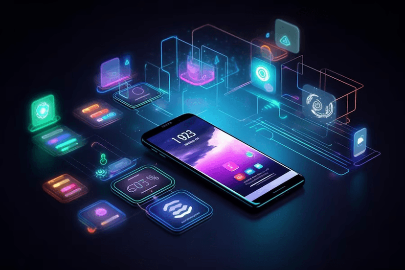 Product team reviewing app wireframes