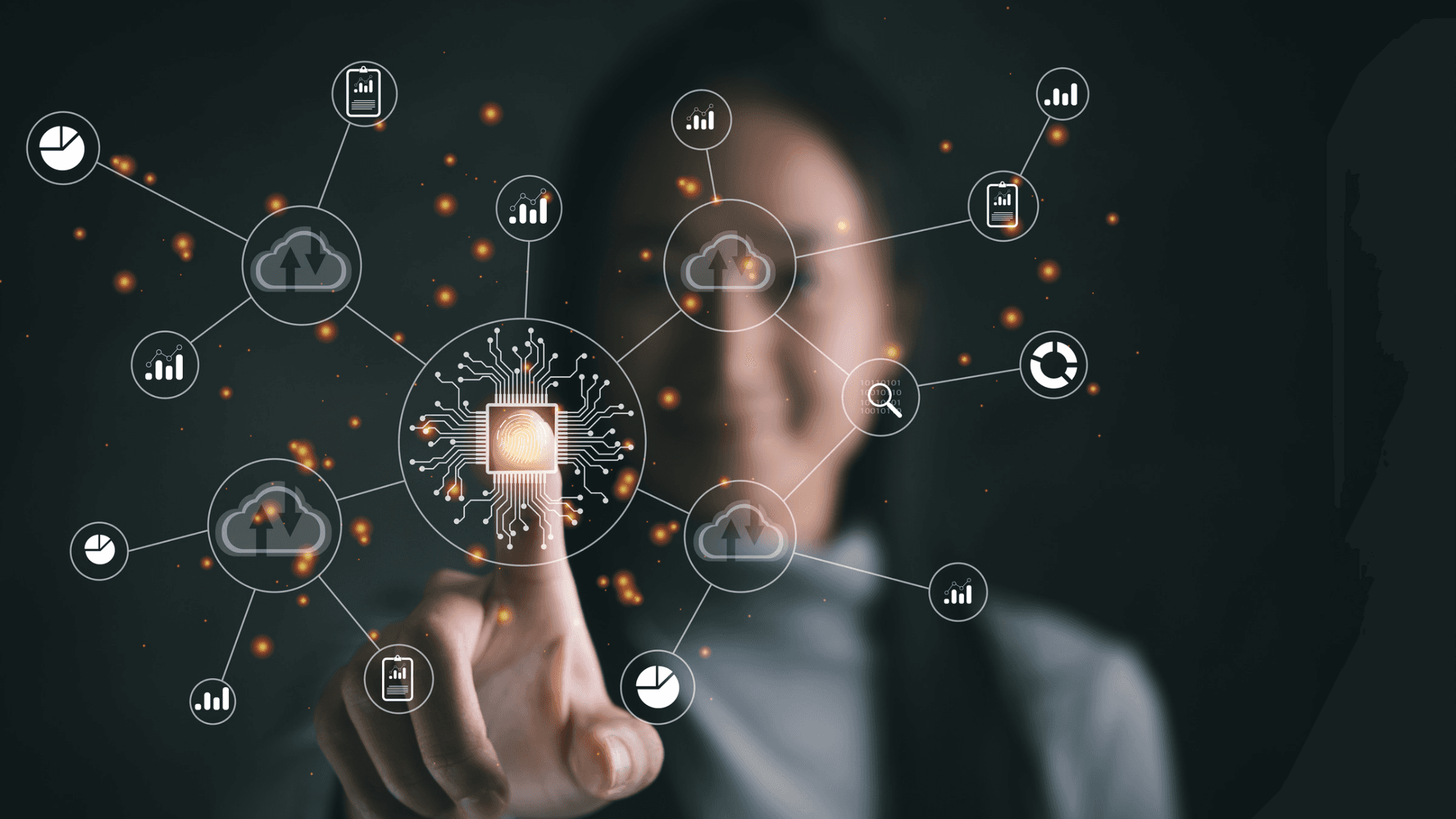 Product team collaborating in standup