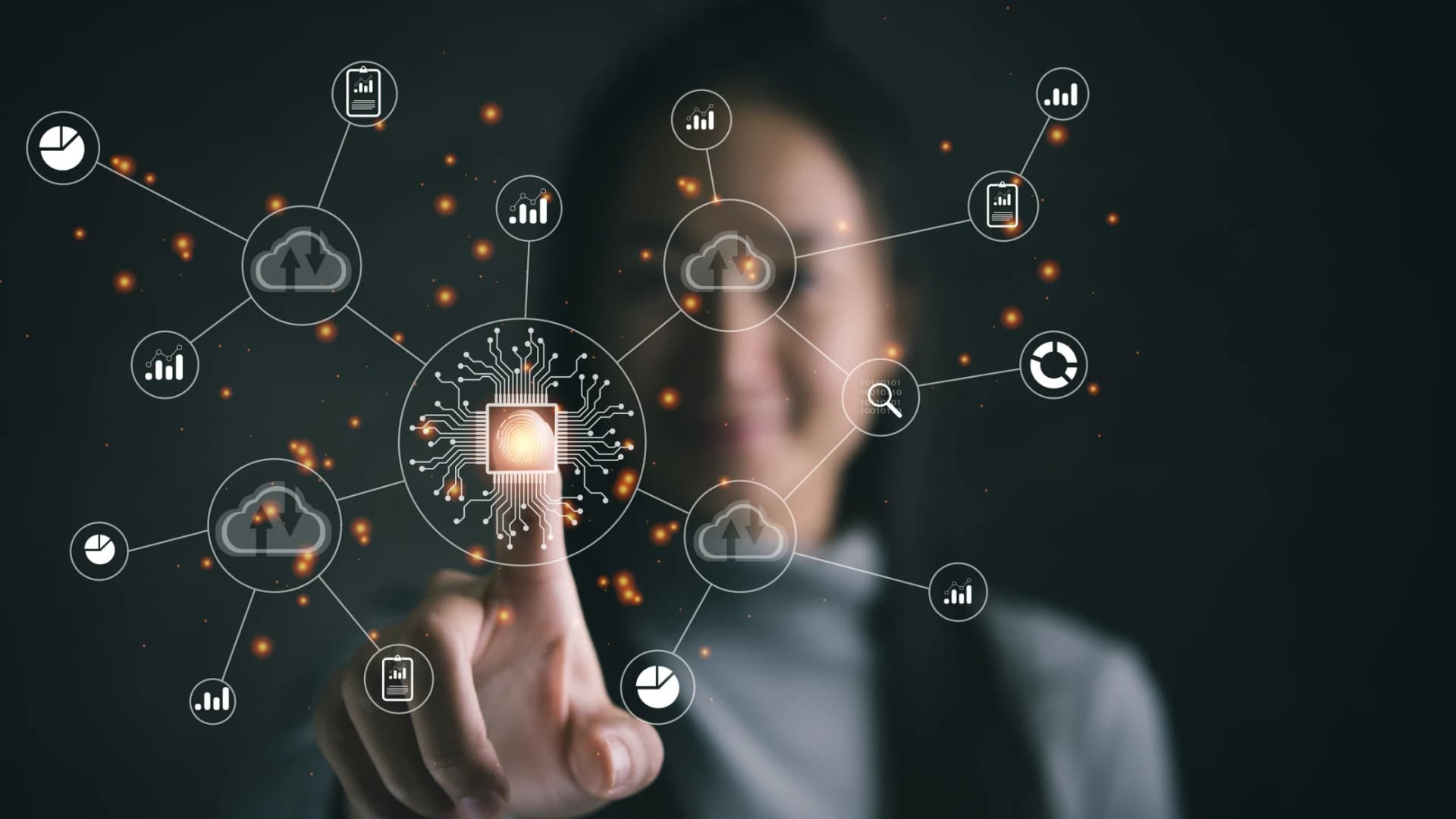 Product team collaborating in standup