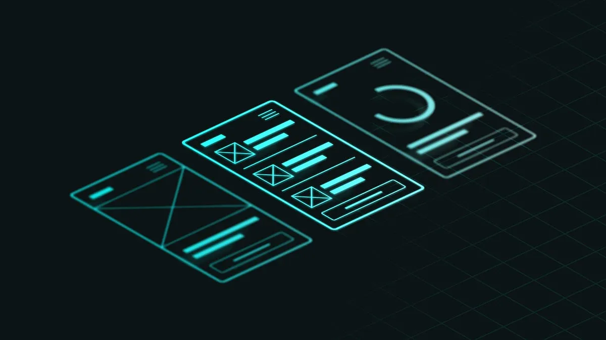 UI/UX hero background